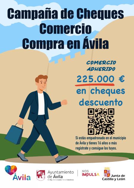 CHEQUES COMERCIO, COMPRA EN ÁVILA