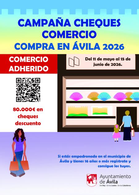 Cheques Comercio, Compra en Ávila 2026